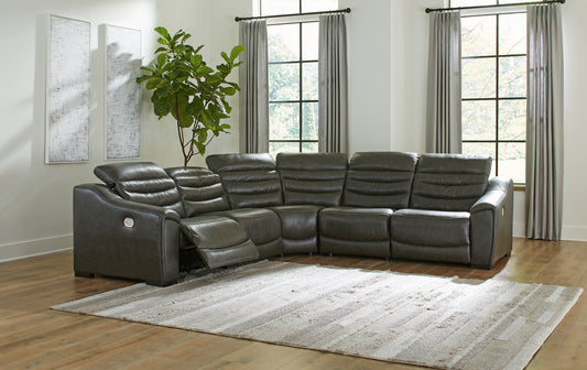 Center Line 5-Piece Power Reclining Sectional