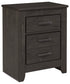 Brinxton Two Drawer Night Stand