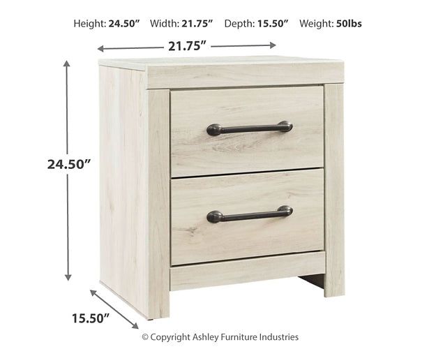 Cambeck Two Drawer Night Stand