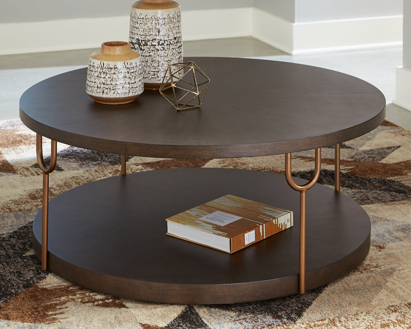 Brazburn Round Cocktail Table