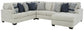 Lowder 4-Piece Sectional with Chaise