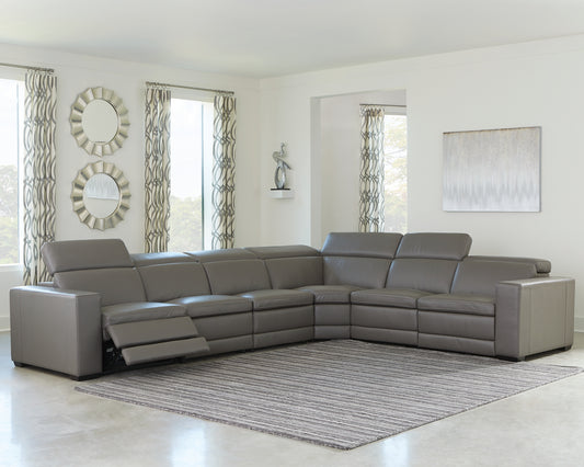 Texline 7-Piece Power Reclining Sectional