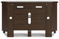 Camiburg Corner TV Stand/Fireplace OPT