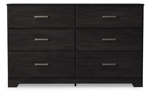 Belachime Twin Panel Bed with Dresser