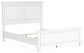 Fortman Queen Panel Bed with Mirrored Dresser, Chest and 2 Nightstands