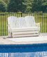 Hyland wave Glider Loveseat