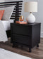 Danziar King Panel Bed with Mirrored Dresser and 2 Nightstands