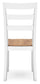 Gesthaven Dining Table and 2 Chairs