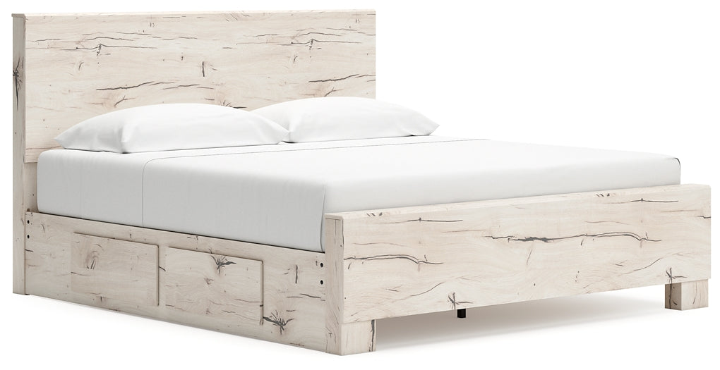 Lawroy King Panel Bed with Storage