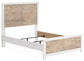 Charbitt Full Panel Bed with Mirrored Dresser, Chest and Nightstand