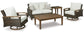 Paradise Trail Loveseat w/Cushion