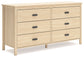 Cabinella Queen Platform Panel Bed with Dresser, Chest and Nightstand