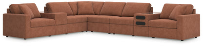 Modmax 8-Piece Sectional with Audio and Storage Consoles