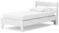 Socalle Twin Panel Platform Bed with Dresser and Chest