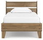 Deanlow Twin Platform Panel Bed with Dresser and Nightstand