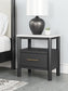 Cadmori Queen Upholstered Bed with Mirrored Dresser and 2 Nightstands