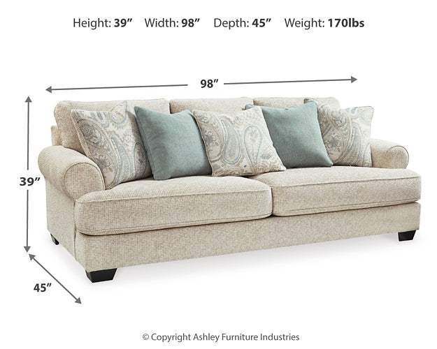 Monaghan Sofa, Loveseat, Chair and Ottoman